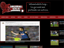 Tablet Screenshot of embajadoresaztecas.org